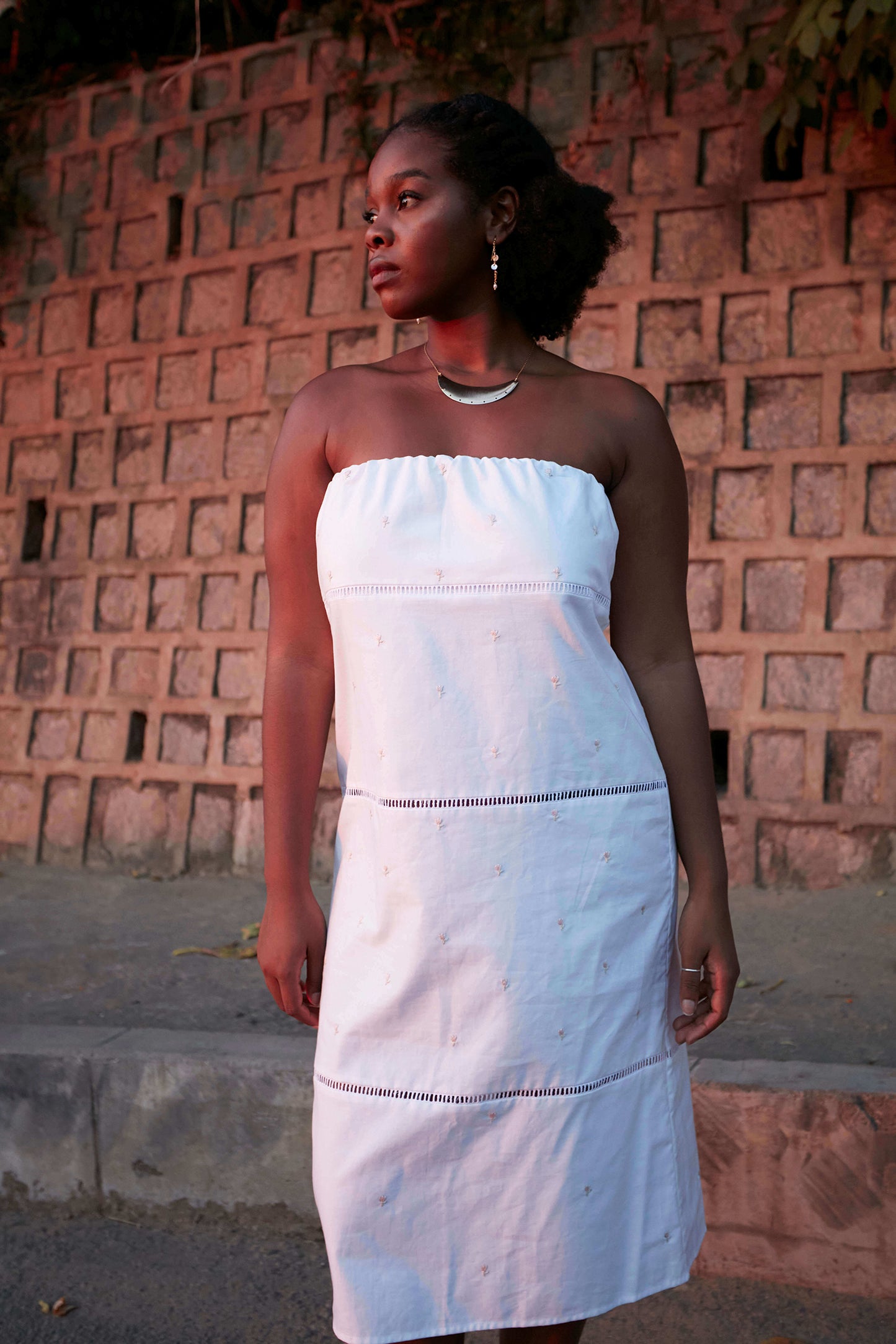 Lala dress white