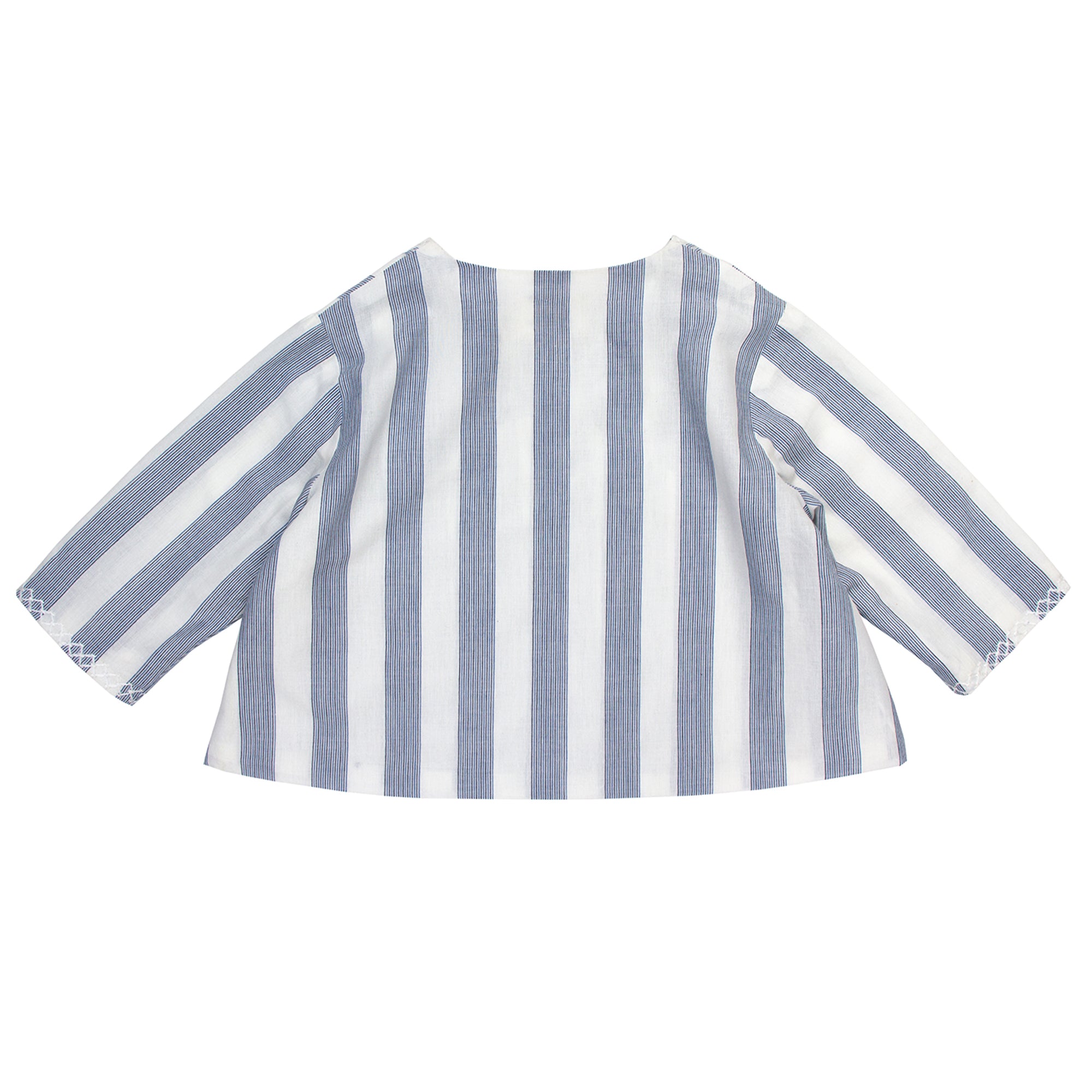 Tortue Jacket -White and Blue