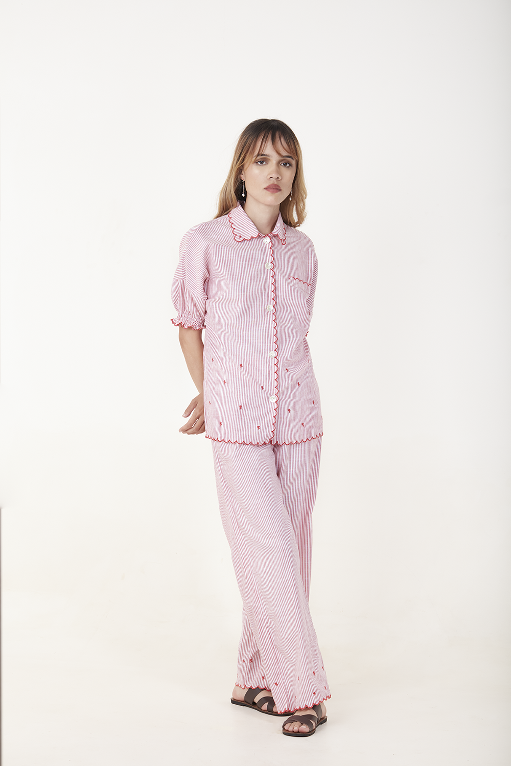 Lana Pants – Red Striped Edition