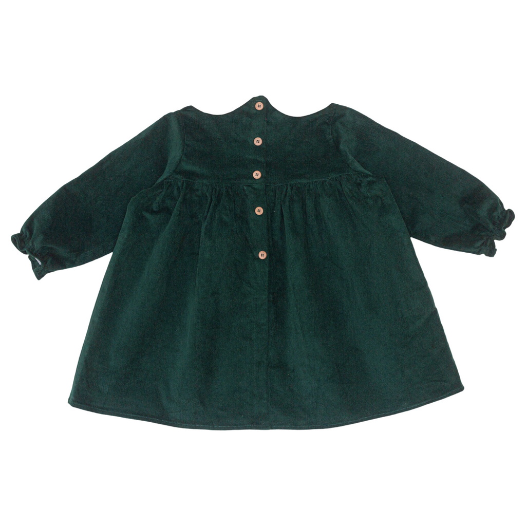 Maxine corduroy dress- Green