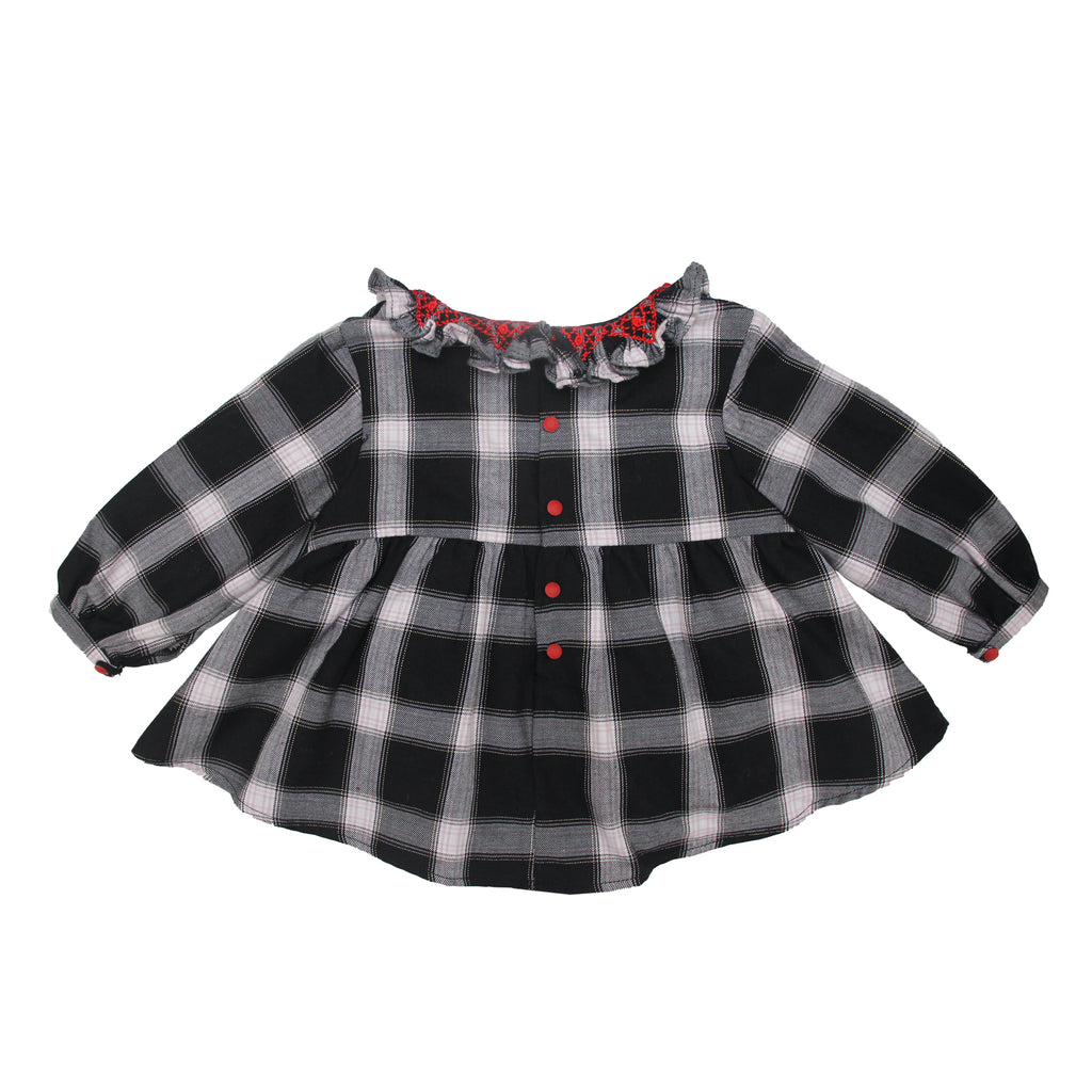 Emma dress - Tartan black