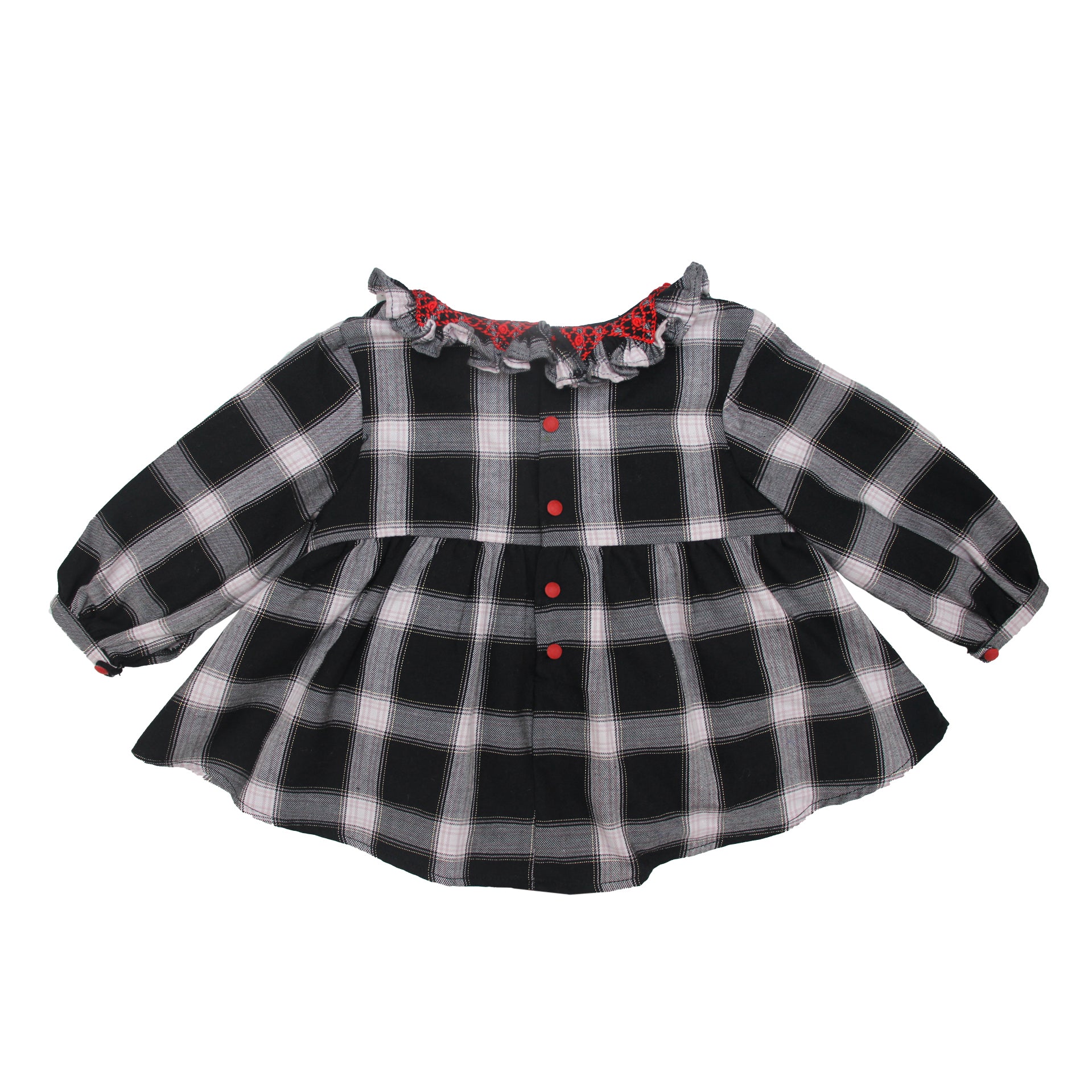 Emma dress - Tartan black