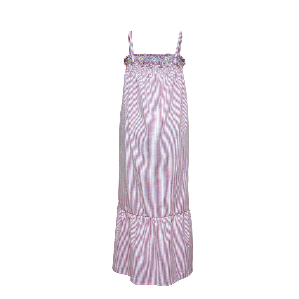 Miss Daisy dress stripped pink