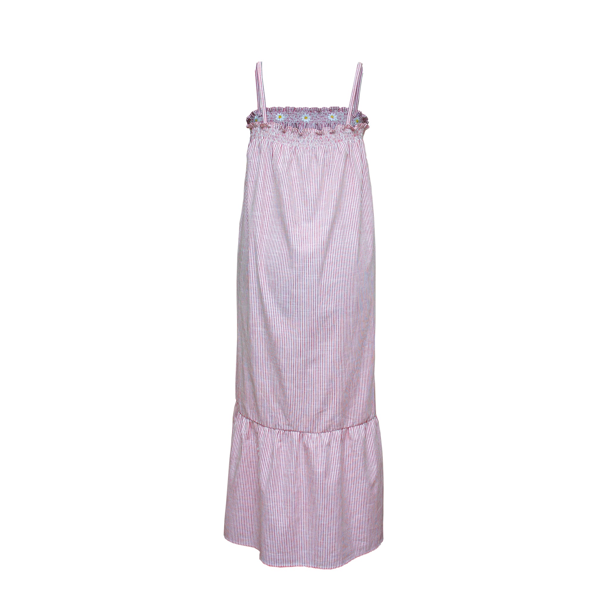 Miss Daisy dress stripped pink